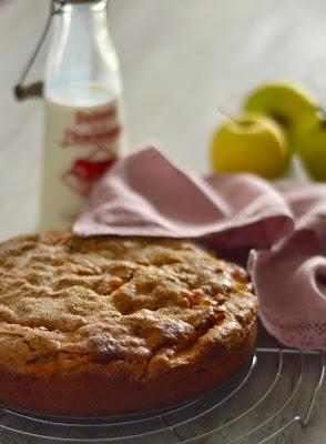 torta di mele ubriaca