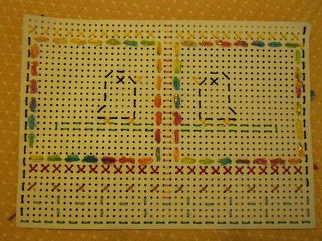 IL PRIMO RICAMO DI EMMA (7 anni) realizzato interamente da... IL PRIMO RICAMO DI EMMA (7 anni) realizzato interamente da...