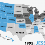 Come nasce la moda dei nomi? Ecco i più popolari in Usa dal 1960 a oggi