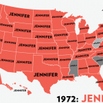 Come nasce la moda dei nomi? Ecco i più popolari in Usa dal 1960 a oggi