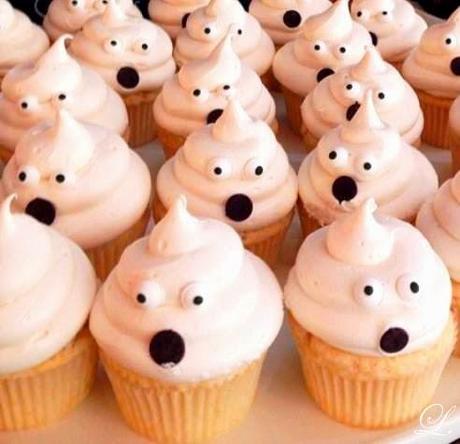 Cupcakes fantasma