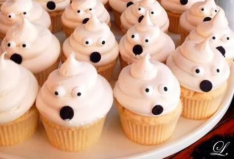 Cupcakes fantasma