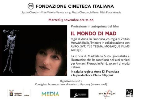 “Il mondo di Mad” di Anna Di Francisca in anteprima a Milano