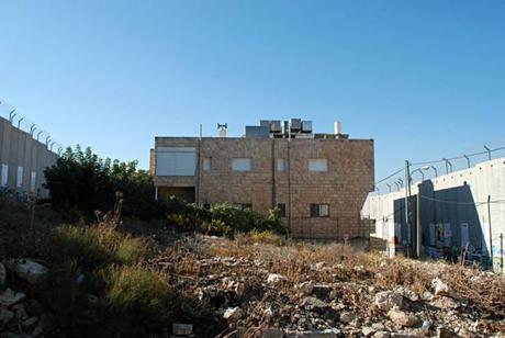 House surrounded by wall, Bethlehem House surrounded by wall, Bethlehem