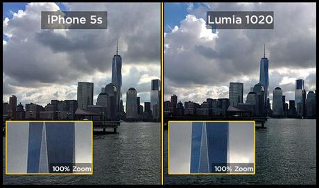lumia 1020 iphone 5s skyline Confronto fotografico tra iPhone 5s e Nokia Lumia 1020: chi scatta meglio le foto?