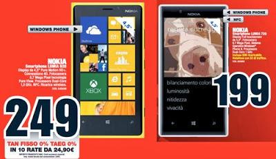 A soli 249€ il Nokia Lumia 920 in offerta con Mediaworld dal 7/11.