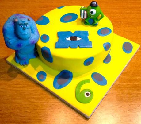 Monsters & Co. Cake