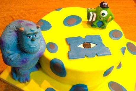 Monsters & Co. Cake