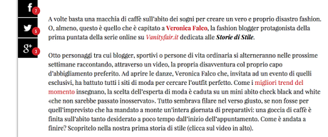 STORIE DI STILE: ME ON VANITYFAIR.IT