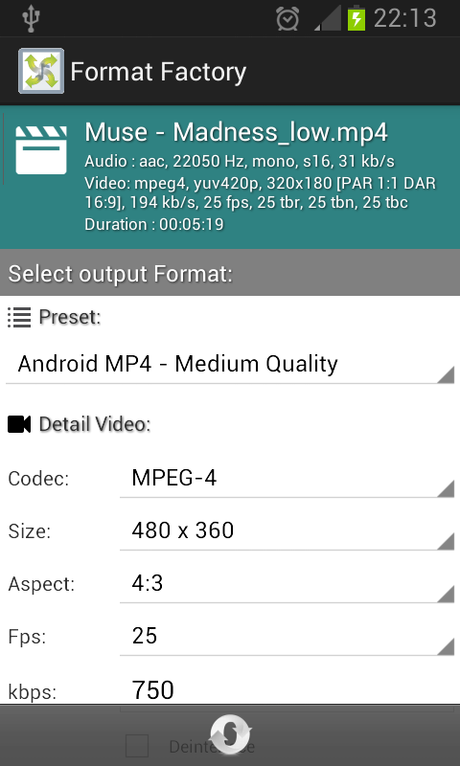  Format Factory: Il miglior programma per convertire Video ed Audio direttamente da Android