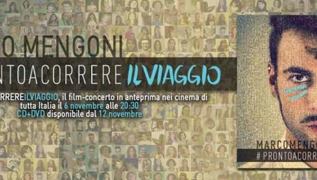 Marco Mengoni nelle sale italiane con #prontoacorrere