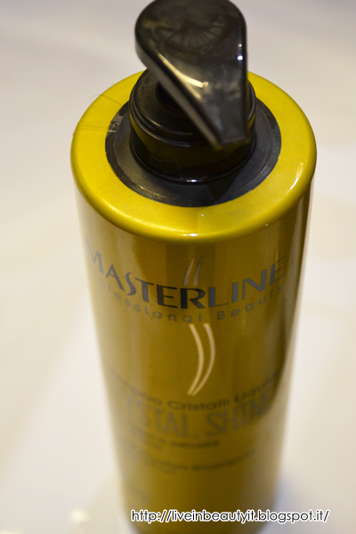 Masterline, Shampoo Cristalli Liquidi Crystal Shine - Review Masterline, Shampoo Cristalli Liquidi Crystal Shine - Review
