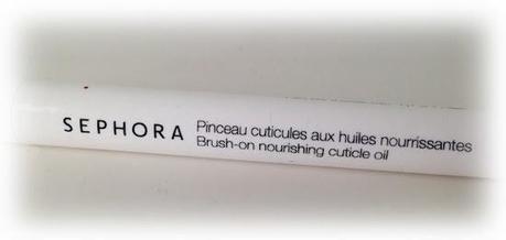 Unghie nutrite e protette - Sephora Brush-on Cuticle Oil