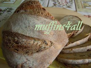 Pane alla zucca con farina saragolla, a lievitazione naturale