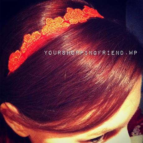 @NonnaSo for Paola Frani ss14 collection - lace headband