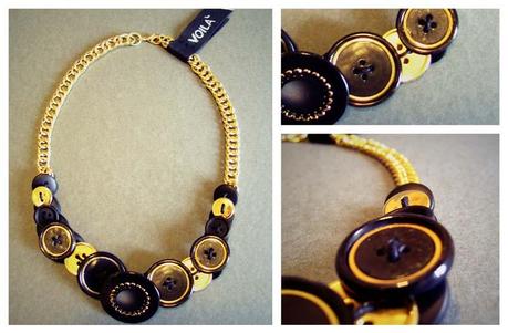 UNO SGUARDO CREATIVO SULLA QUOTIDIANITÀ: VOILÀ HANDMADE Voilà Handmade - collana bottoni
