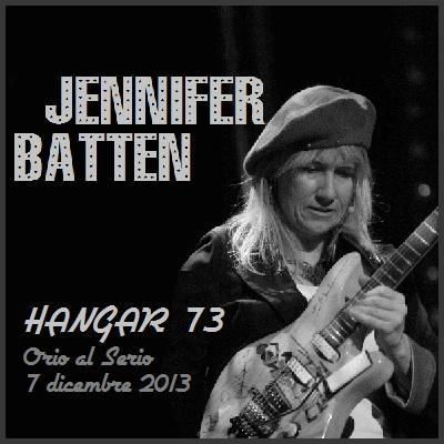 Hangar 73 Orio al Serio (Bg): Jennifer Batten in concerto, sabato 7 dicembre 2013.