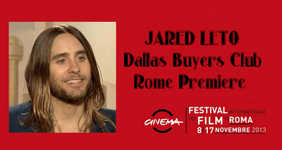 Jared Leto-Dallas Buyers Festival del film di Roma ( video Red Carpet Premiere)