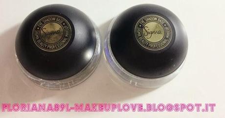 Review eye shadow bases di Sigma