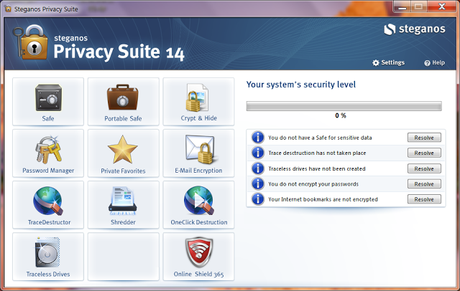 Immagine+3 Steganos Privacy Suite 14 Gratis: Criptare, Nascondere, Eliminare File per tenerli al sicuro da occhi indiscreti [Windows App]