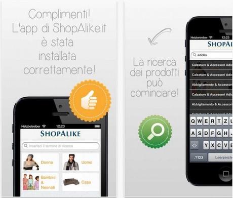 shopalike iphone 614x522 ShopALike, la raccolta di negozi online tutti in ununica app