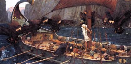 John William Waterhouse Ulisse e le sirene (1891)