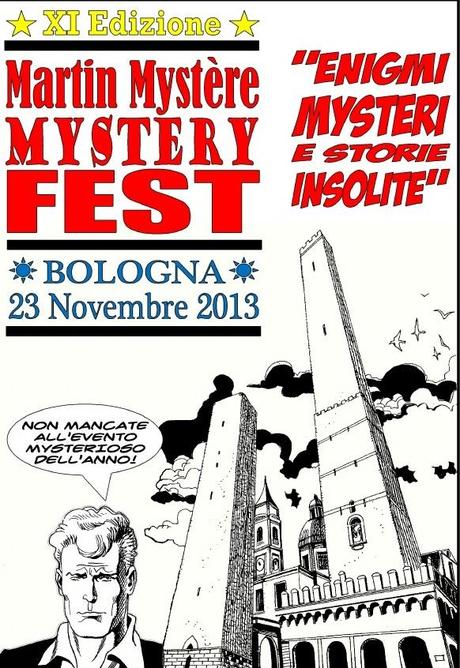 Il 23 novembre inizia lundicesima edizione del Mystère Mystery Fest  Martin Mystere 
