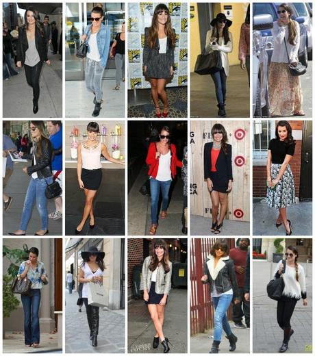 Lea Michele Street Style