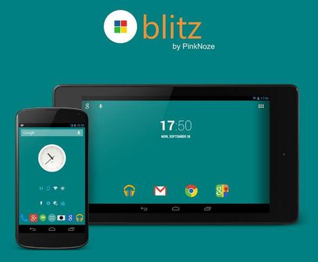 Blitz Icon Pack Migliori Temi e Icon Pack per Android: Blitz Icon Pack  (Nova Apex Go Theme)