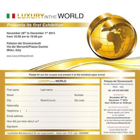 NEWS. Luxury in the World