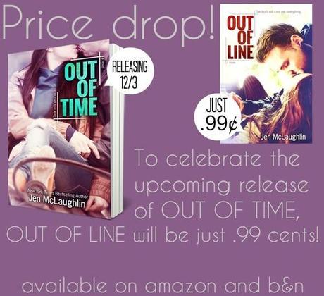 Cover reveal: Out of time by Jen McLaughlin