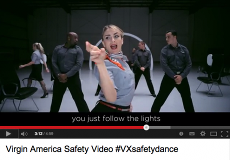 Virgin America Safety VIDEO #VXsafetydance