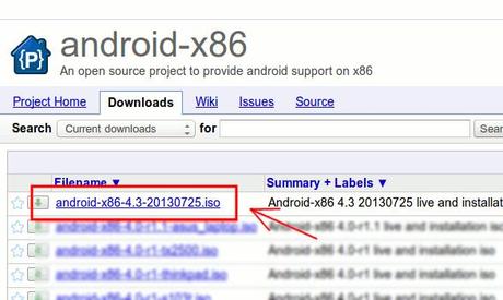 android43 download Come provare Android 4.3 su macchina virtuale VirtualBox