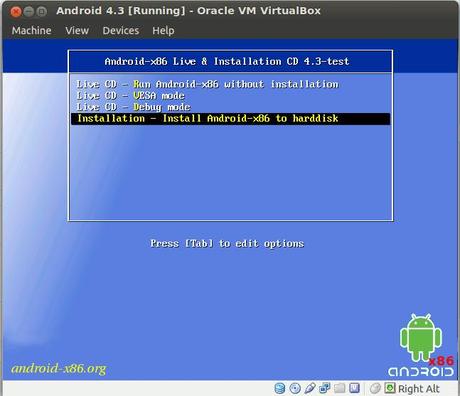 14 Come provare Android 4.3 su macchina virtuale VirtualBox