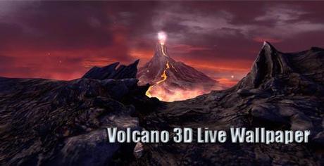 1384059638 volcano 3d live wallpaper Android   Volcano 3D Live Wallpaper, per smartphone bollenti!!