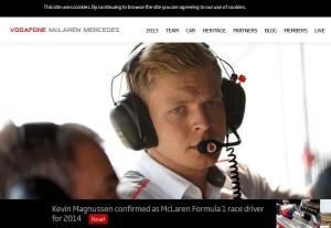 Magnussen - Sito McLaren