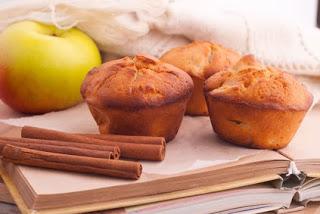 Muffin con cuore di mela e profumo di arancia