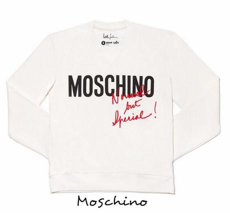 Felpa Coin Moschino capsule collection moda