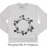 Felpa Coin Margherita M Missoni Capsule Collection