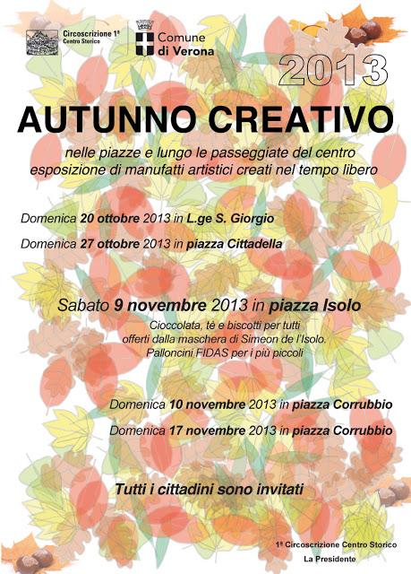 Autunno Creativo 2013 in Piazza Corrubbio - bis!-