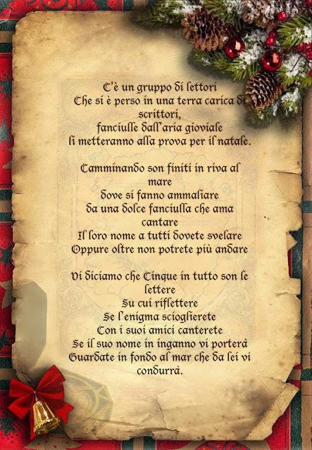 Il Tesoro di Natale - Prima tappa della Caccia al tesoro