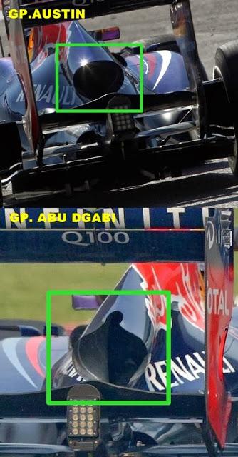 Gp. Stati Uniti: Red Bull conferma l'ala anteriore e modifica la carrozzeria posteriore
