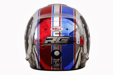 Bell HP7 R.Grosjean Usa 2013 by Com'On! Racing - painted by Aero Magic