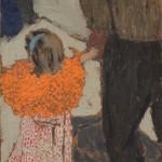 Vuillard_Edouard_Bambina con la sciarpa rossa_1891ca_Washington_National Gallery of Art