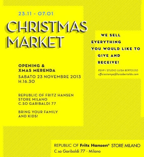 NEWS. Republic of Fritz Hansen Store – Christmas Market