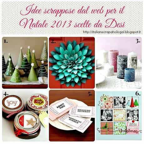 6 idee scrappose dal web per il natale 2013 scelte da Desi