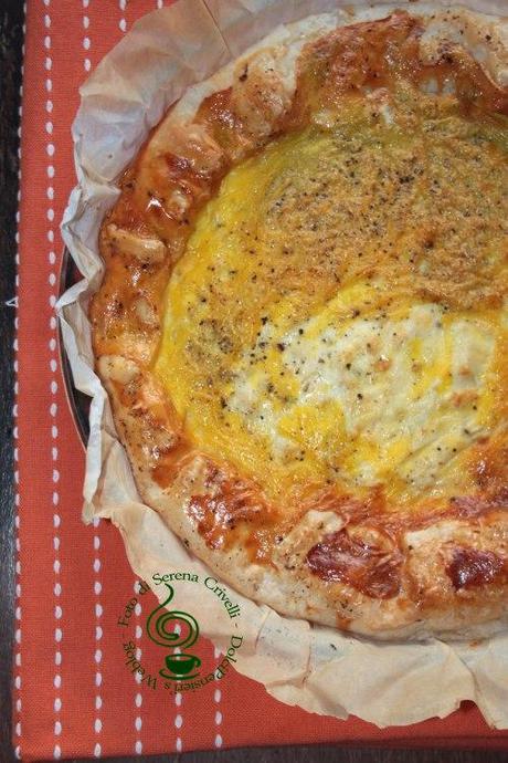 TORTA SALATA CON PORRI E RICOTTA di Dolcipensieri TORTA SALATA RICOTTA E PORRI (3)+