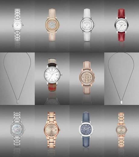 Accessori Burberry 2014: bracciali, ciondoli e orologi Accessori Burberry orologi e collane
