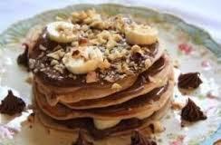 Millefoglie di crepes banane e nutella