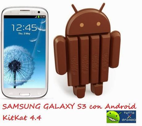 Galaxy S3: aggiornare subito ad Android 4.4 KitKat grazie ad OmniRom